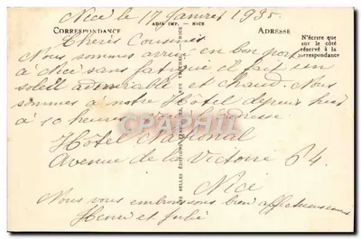 Nice — Quai des États-Unis — LL — 409 — Rewers