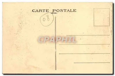 Mézières — Monumento a los Niños de Mézières muertos por Francia — Edición Reservada, M. A. Colle, escultor — Reverso
