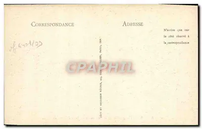 Rethel — Ogólny widok miasta w ruinach zbudowany z zamku — LL. n° 501 — Rewers