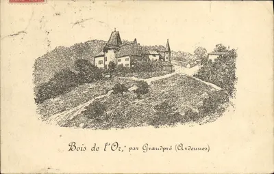 Bilhete postal antigo Bois De l'Or Par Graudpre