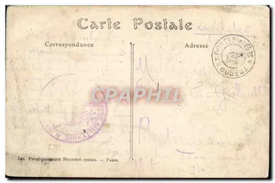 CPA Troyes Cathedrale Saint Pierre Abside — Verso