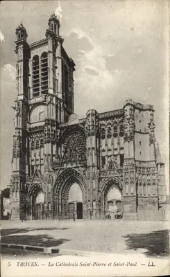 Troyes — La Cathédrale Saint-Pierre et Saint-Paul — LL. N°5