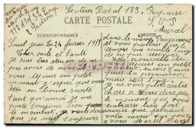 Troyes - Widok na chórstwo katedry — kolekcja T.G. — nr 73 — Rewers