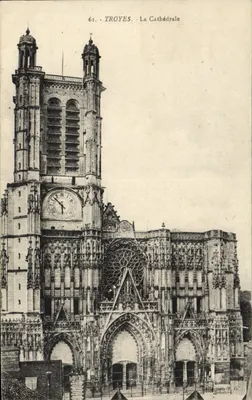 Troyes - La Cathédrale — éditeur T. G. (n° 61)