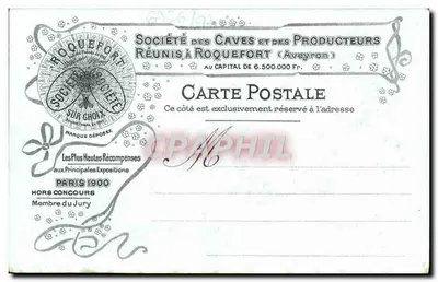 Le Rozier-Peyreleau — Cachoeira de Monplaisir — Imp. B. Arnaud — Lyon-Paris — Verso