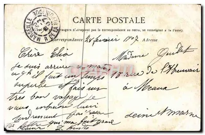 Marsiglia — I bambini dei Bouches-du-Rhône — Monumento ai bambini morti per la Francia 1870-1871 — Verso