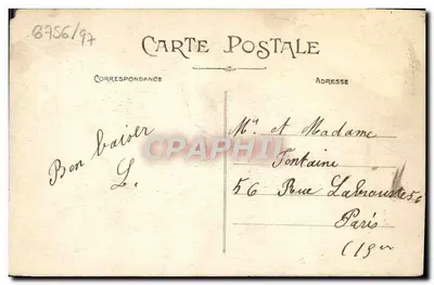 La Rochelle — La Tour de la Lanterne dite des Quatre Sergents — L.C. n° 947 — Rückseite