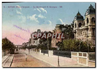 Royan (Côte d'Argent) - Bulwar St-Georges - BR