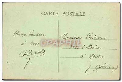 St-MARTIN-de-RÉ — Uma avenida do Parque de Barbette — Coleção B. n°131 — Verso