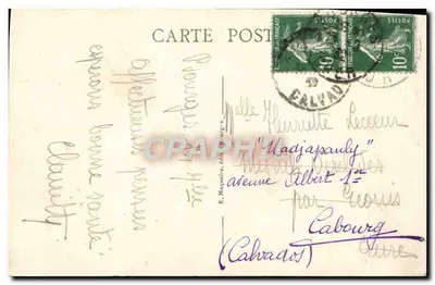 Bourges — Pałac Jacques-Cœur. Wewnętrzny dziedziniec — E. Maquinier, wyd. Bourges, nr 304 — Rewers