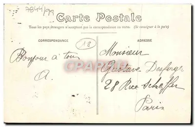 Bourges — O Château d'Eau — Nouvelles Générales — Verso