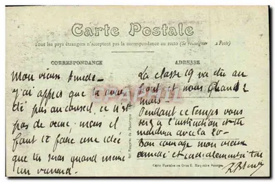 Bourges — Vista central do Palácio Jacques-Cœur — Editor E. Maquaire, n° 401 — Verso