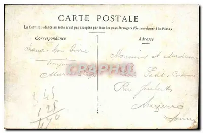 Dijon — La Prefectura — Staerck, París — Reverso