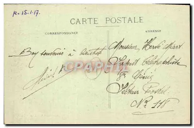 Dijon — Caixa de Economia — Ed. Caloin Lindesoeur, Dijon — Verso