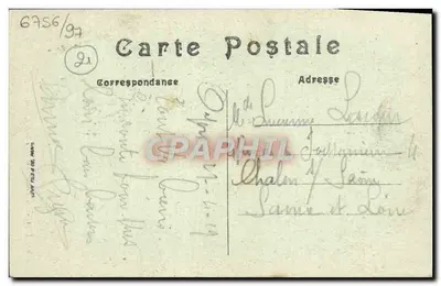 Dijon — Pomnik Sadi Carnota — LL. n°59 — Rewers