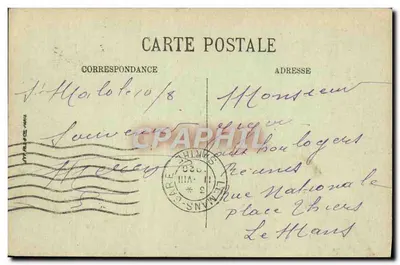 Dinan — Ogólny widok z Saut-à-l'Ané — LL. — Rewers