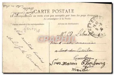 Étables - Les Grottes. Villa Persévérance — Manecel, fot. n° 5557 — Rewers
