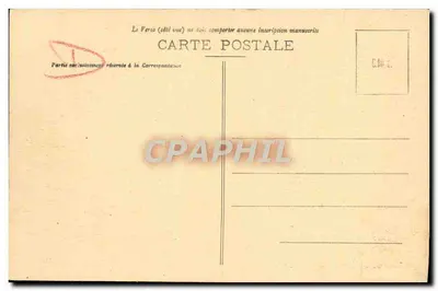 Saint-Brieuc - Vale do Gonédic - Os Boulevards — editor D. Bléroux, n°7 — Verso