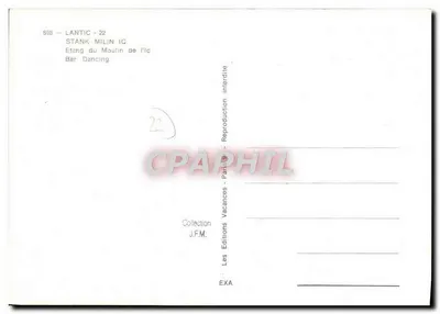 Stank-Moulin-IC — Lago del Mulino dell'Ic — Le Editions J.F.M. — Verso
