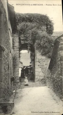 Moncontour-de-Bretagne — Portão Saint-Jean — Coleção Lequien-Ravalec