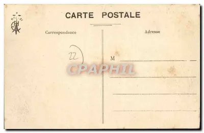 Zamek w Catuélan, obok Moncontour — Zbiór E. Hamonic — 1311 — Rewers
