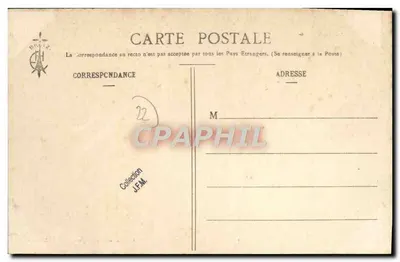 Castelo do Quélénec, perto de Mûr-de-Bretagne — 1956 — Editor E. Lamore (Goll, E. Lamore) — Verso
