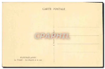 La Trinité - Katedra i morze — PLOUBAZLANEC — A. Rumpol — Rewers