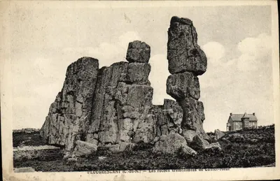 Plougrescant (C.-du-N.) — As rochas tremulantes de Castel-Meur