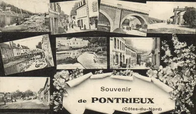 Pontrieux — Lembrete de Pontrieux (Côtes-du-Nord) — editor não identificado, número de série não visível
