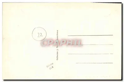 Saint-Brieuc — Catedral e Hotel de Cidade — A.W. - 2221 — Verso