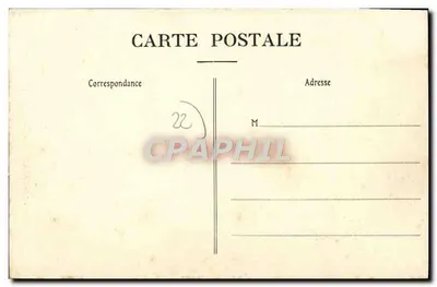St-Brieuc — Rue St-Jacques — Éditeur E.H. n°37 — Verso