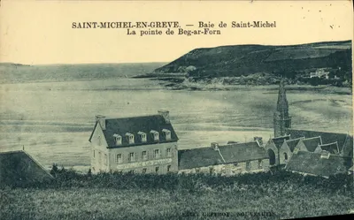 Saint-Michel-en-Grève — Baía de Saint-Michel, A ponta de Beg-ar-Forn — Ed. Gépénoy, Nouvelutes