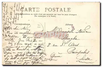 St-Michel-en-Grève — O Bourg — Toda a Bretanha, editor n°681 — Verso