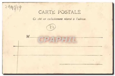 Trégastel — Le Dé — A. Warou, okulista, wyd., St-Brieuc — Rewers