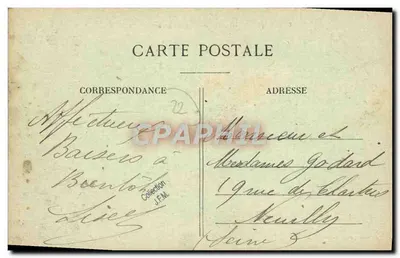 Le Val André (C.-du-N) — Plaża i wilegiacyjne domy — Wydawca: Miasto Barentes — Rewers