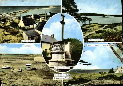 Pleubian (Côtes-du-Nord) — vista composta de locais — Les Tirages Modernes