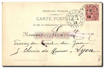 Kościół św. Pawła — Nîmes — Fototypia E. Lacom - Marseille 359 — Rewers