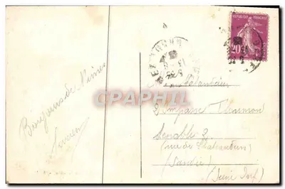 Nîmes - Ogród Fontanny. Jaskinia. - A. R. — Rewers