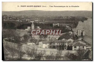 Pont-Saint-Esprit (Gard) — Vista Panorâmica da Cidadela — n°2