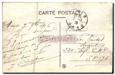 Nîmes — Jardin de la Fontaine - Bains Romains — A.R. n°27 — Rewers