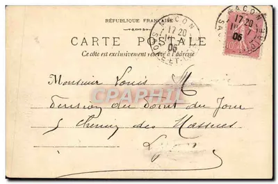 Nîmes - Le Grand Cèdre — Phototyp E. Laconr — Marseille, nr 1171 — Rewers