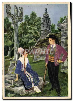 Igreja de Saint-Claude — Arredores de Plougaastel (Cornualha) — Edições « Gaby », Nantes