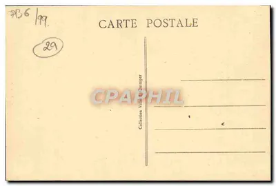 La Pointe du Raz — Menhir — 3499 — wydawca nieznany — Rewers