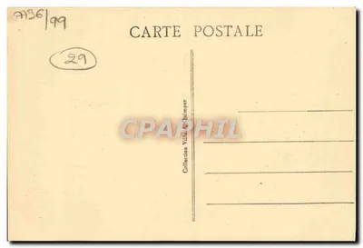 La Pointe du Raz - Prądy Raz de Sein — n° 6595 — Rewers