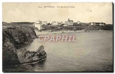 Le Pouldu - Vista dos Grands Sables — edição 1844, Coleção J.F.M.