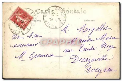 Roscoff (Finistère) — Rocher de la Tête de Singe. Éditeur : Théophile Vachon et Cie. N° 453. — Verso