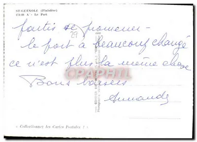 Saint-Guénolé (Finistère) — Port — Combiér (S.A.L.) — Rewers