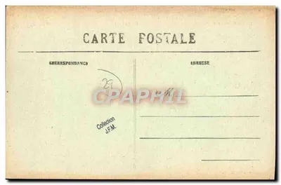 La Forest — Castelo de La Forest — Coleção Villard Quimper — Verso