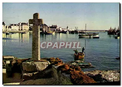 Le Guilvinec — Um canto do Porto em direção a Léchiagat — Éditions d'Art JOS