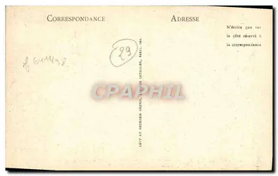 Douarnenez — Industrie Sardinière en Bretagne — Usine CHANCERELLE - ND. — Verso